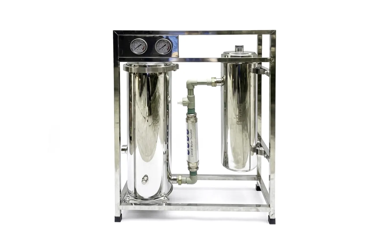 Lọc Tổng UF cao cấp giảm cáu cặn Canxi công suất 5000L - inox 304