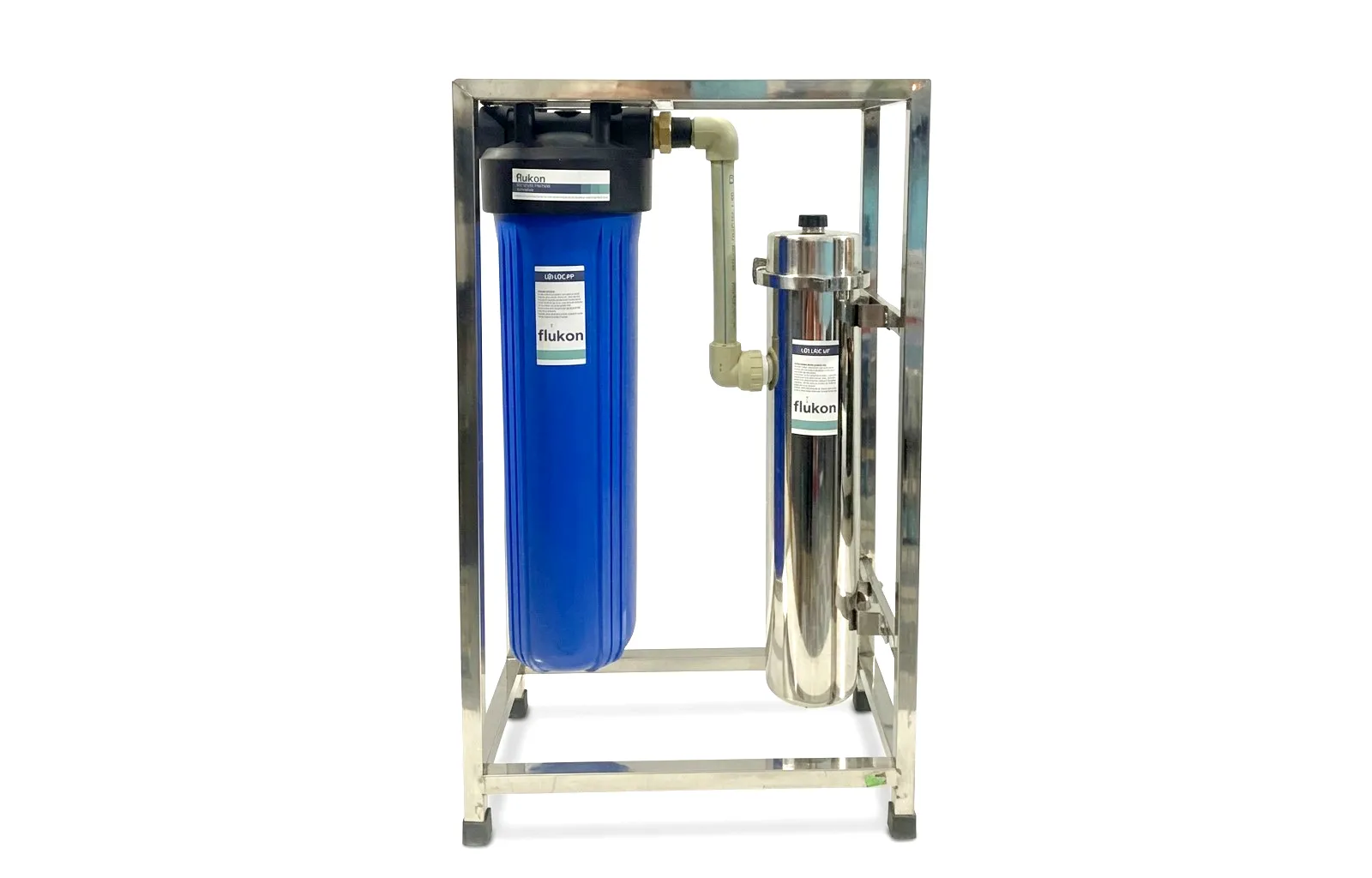 Bộ Lọc Tổng Đầu Nguồn Flukon 2 Cấp Công suất 2000L/H