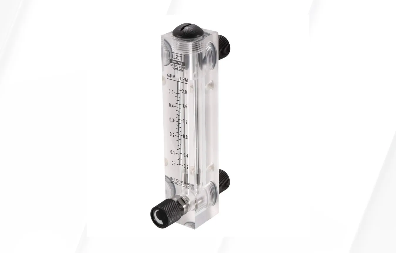 Lưu lượng kế Model LZM-8T gắn bảng điều khiển