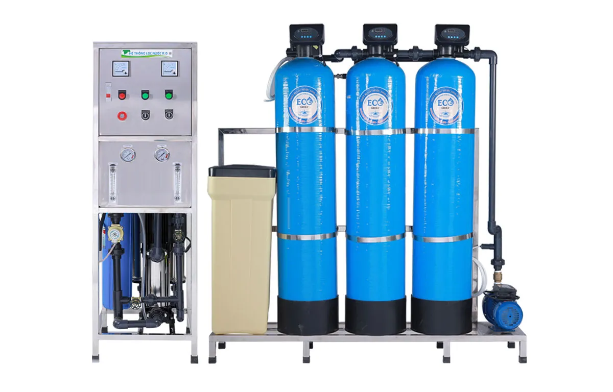 Hệ thống lọc nước tinh khiết RO công nghIệp 500l/h