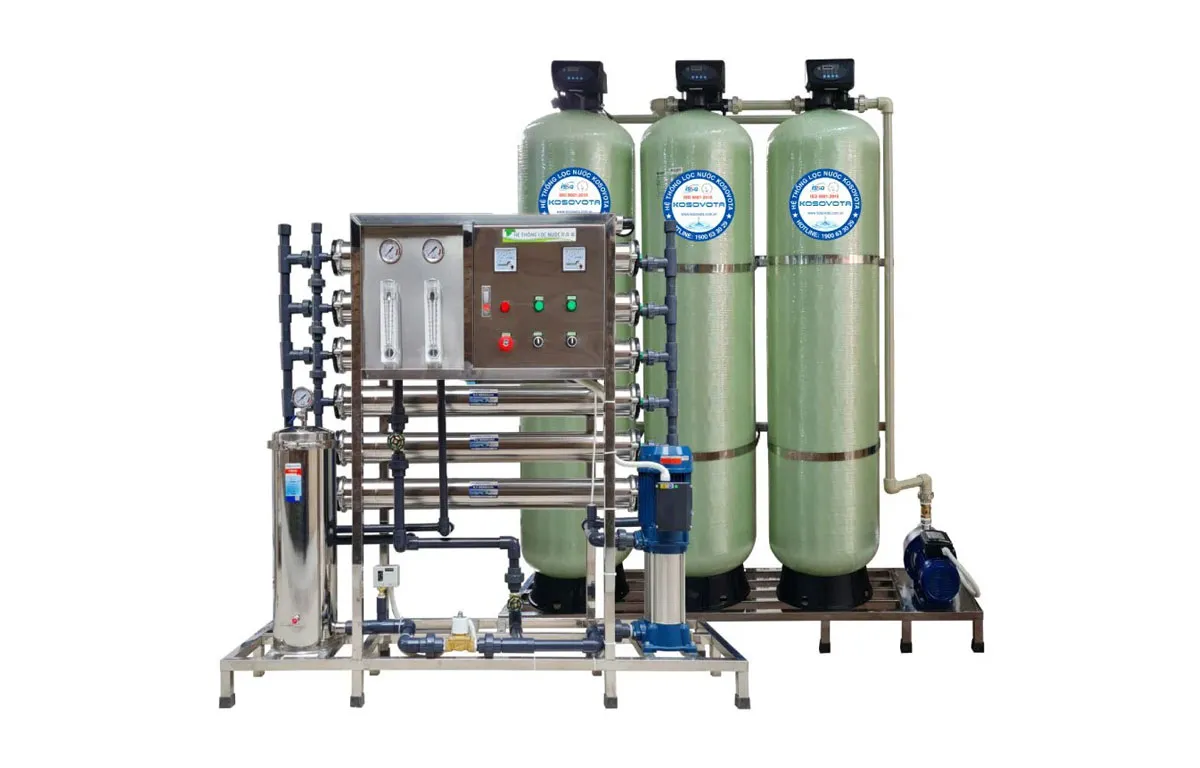 Hệ thống lọc nước tinh khiết KOSOVOTA 1500L/h HT1500/A