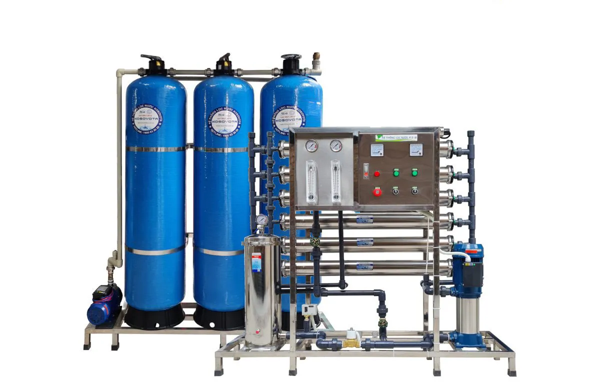 Hệ thống lọc nước tinh khiết KOSOVOTA 1500L/h HT1500/VT