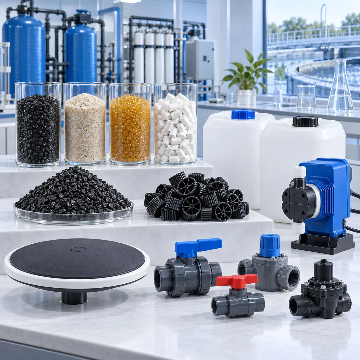 Vật tư xử lý nước cấp - nước thải